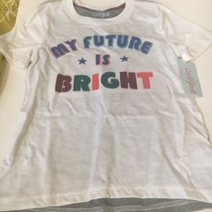 Cat & Jack my future is bright tee